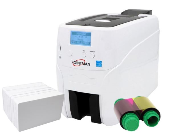 POINTMAN NUVIA N15 ID CARD PRINTER BUNDLE (SINGLE-SIDED) [IDS-NUVIA-N15]