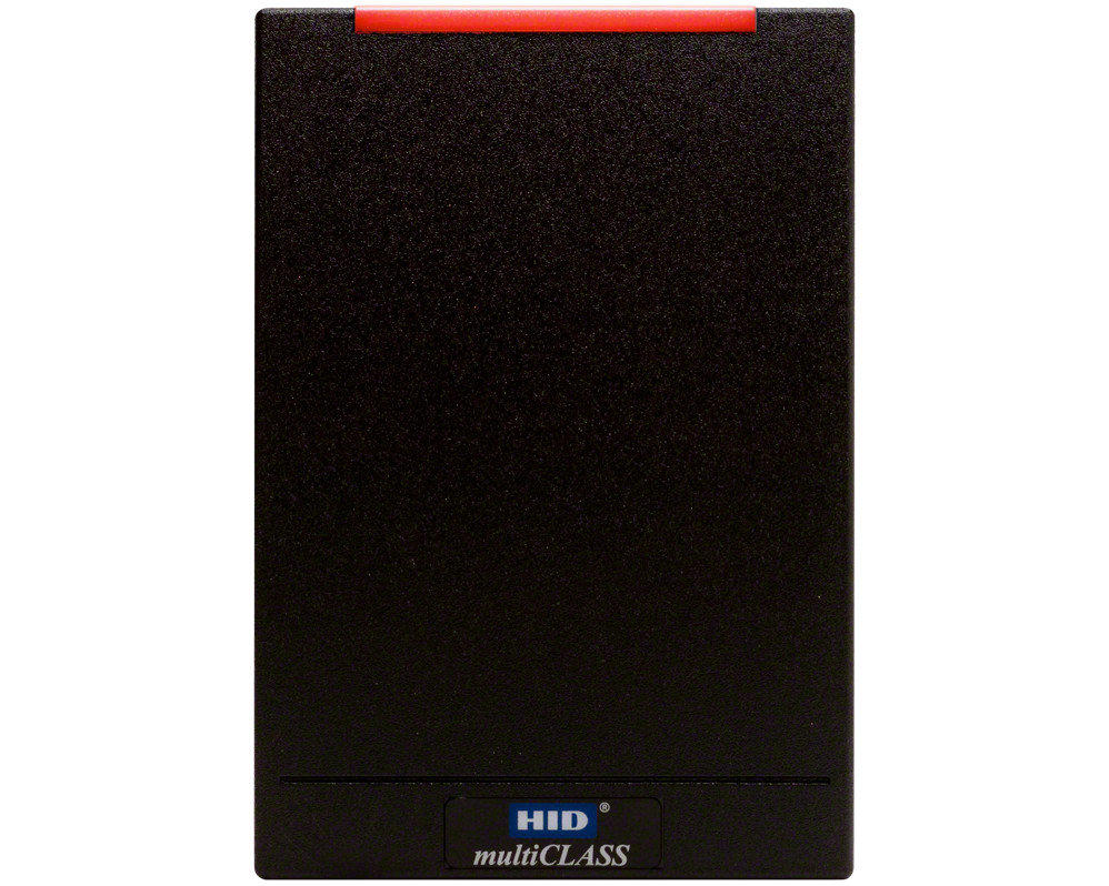 HID R40 iCLASS Contactless Card Reader, Black, Terminal Connection - 920NTNTEK00000