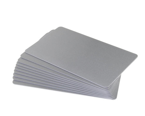 Dyestar Premium Silver 760 Micron Cards with Coloured Core (Pack of 100)