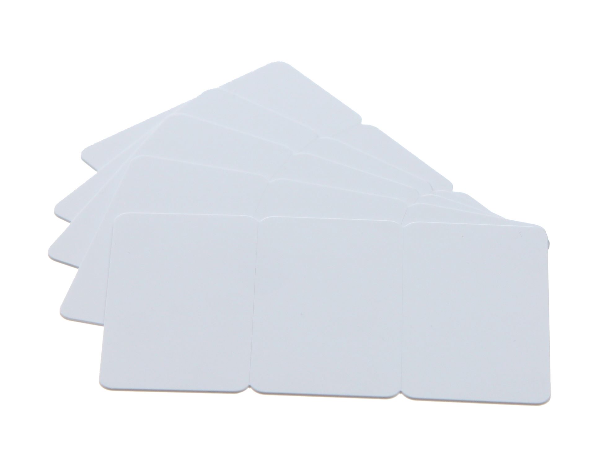 Evolis C8521 3TAG Blank White PVC cards (Pack of 100)