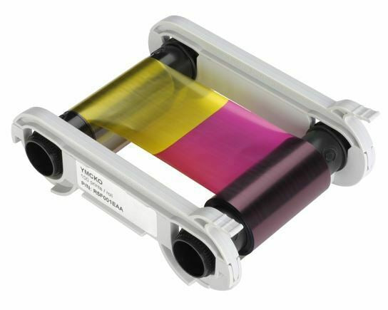 Evolis R5F024NAA YMCKO Colour Ribbon (100 Prints)